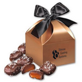 Chocolate Sea Salt Caramels in Copper Gift Box